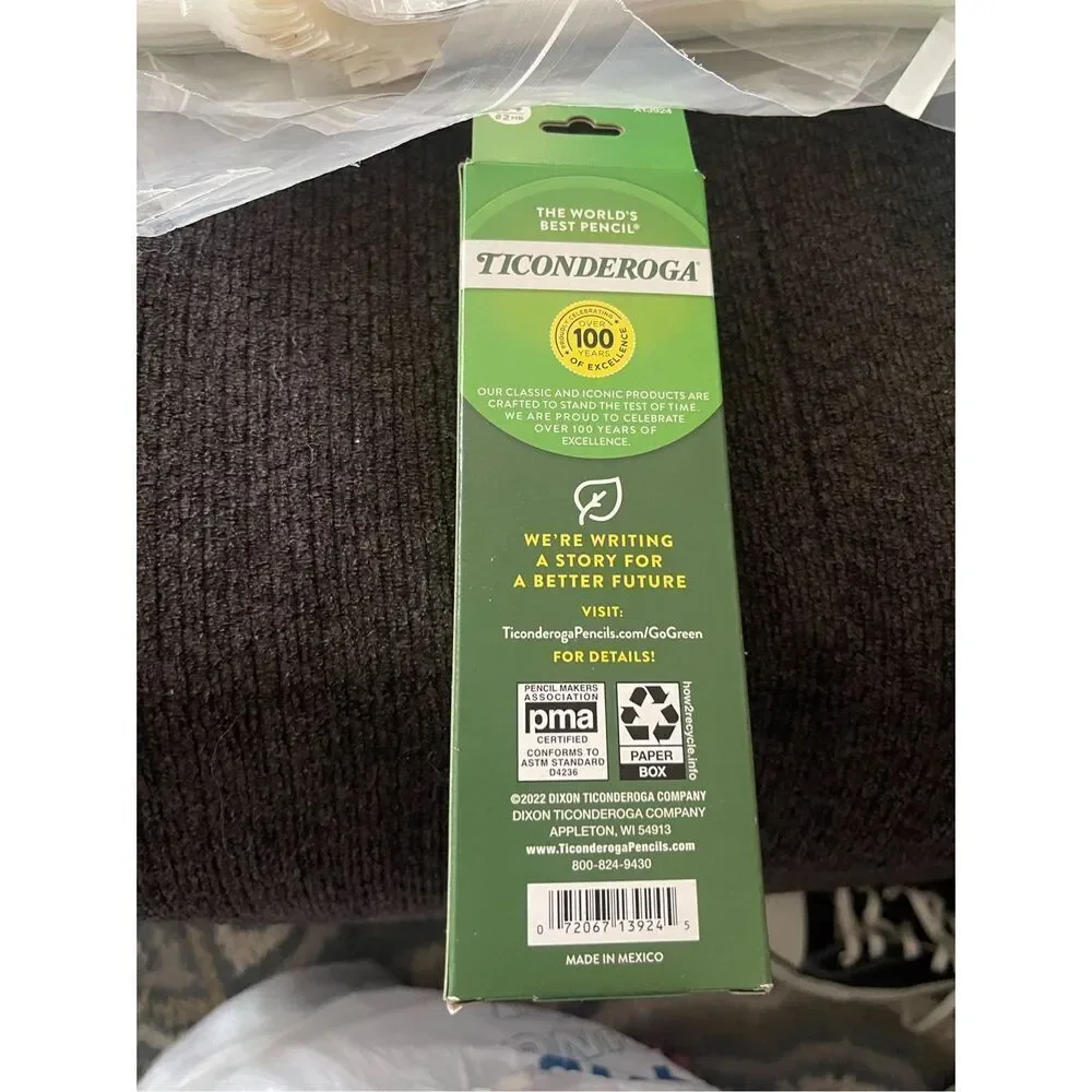 New Ticonderoga Kids Yellow Wood-Cased Pencils 24 Count